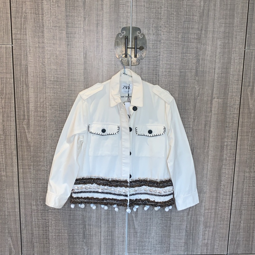 Zara Tassel Seashells Jacket‎ - Picture 12 of 17